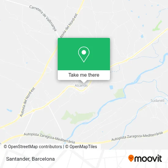 Santander map
