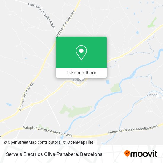 Serveis Electrics Oliva-Panabera map