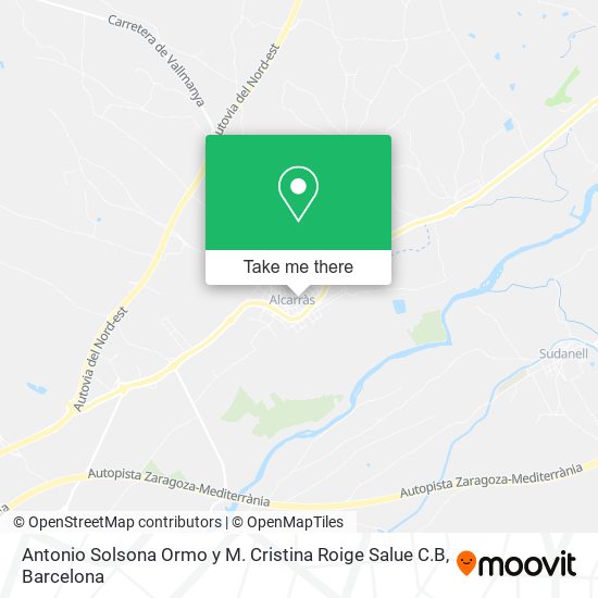 Antonio Solsona Ormo y M. Cristina Roige Salue C.B map