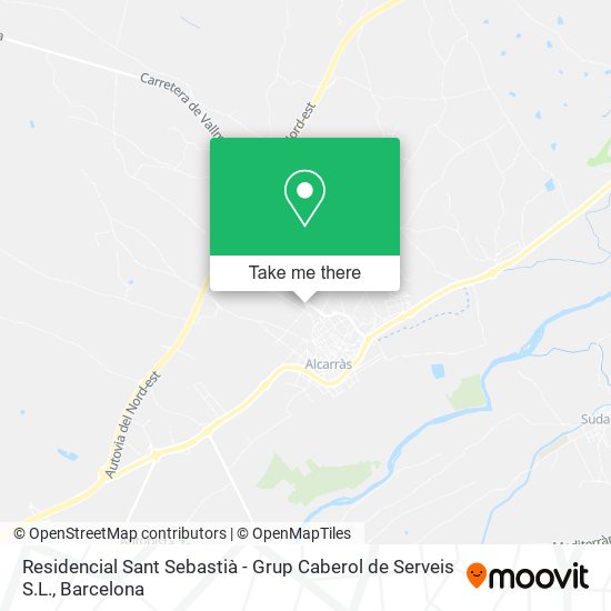 Residencial Sant Sebastià - Grup Caberol de Serveis S.L. map