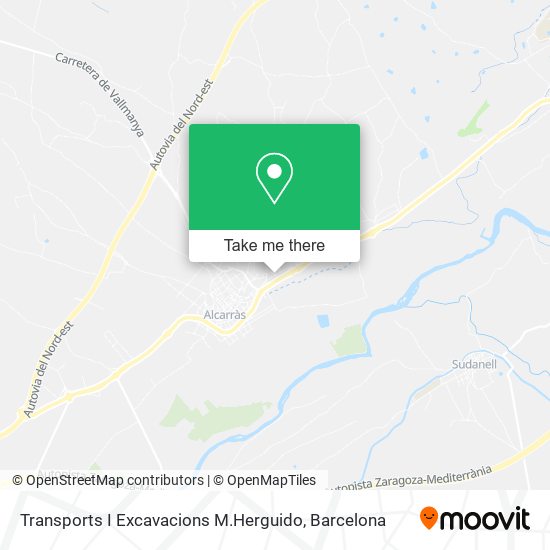 Transports I Excavacions M.Herguido map