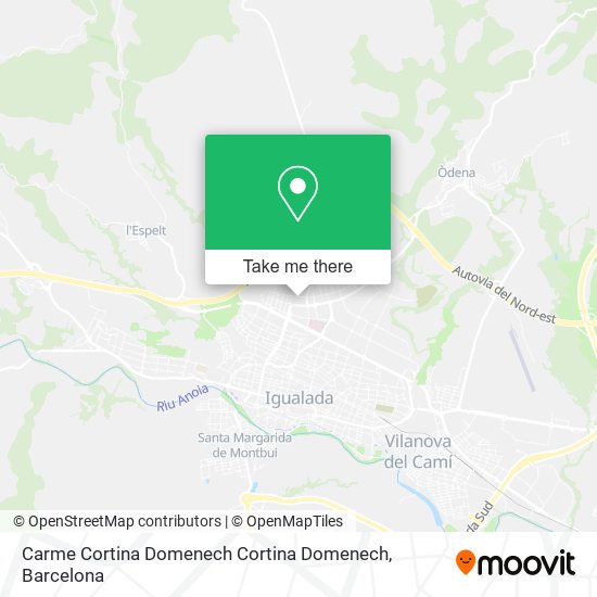 Carme Cortina Domenech Cortina Domenech map