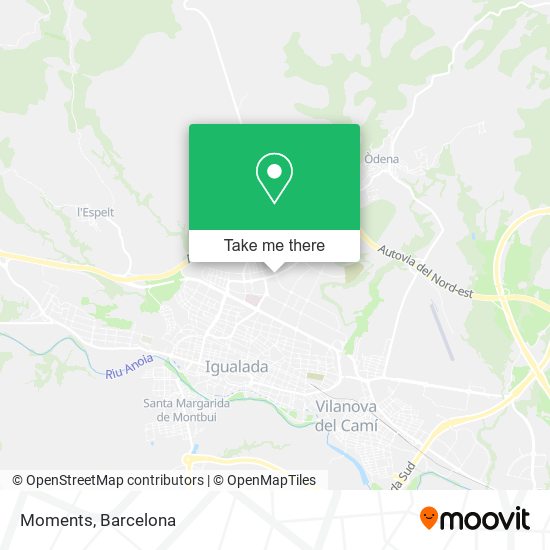 Moments map