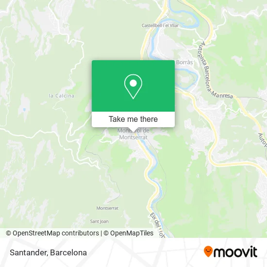Santander map