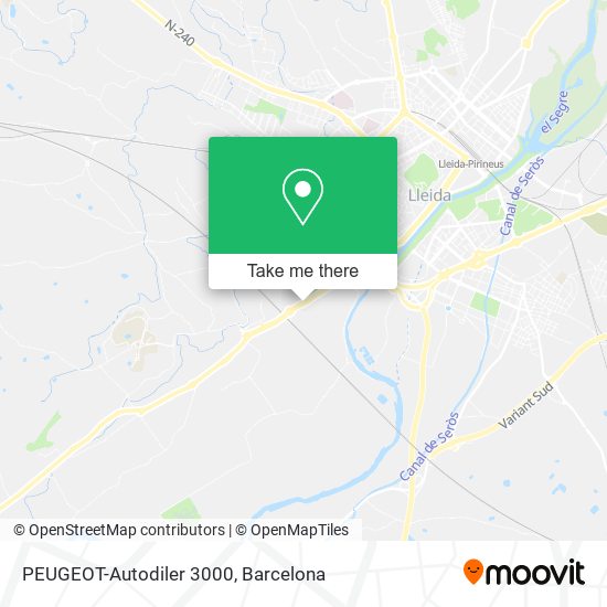 PEUGEOT-Autodiler 3000 map