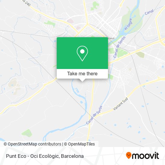 Punt Eco - Oci Ecològic map