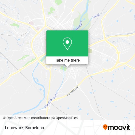 Locowork map