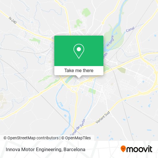 Innova Motor Engineering map