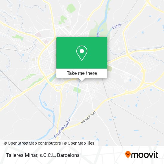 Talleres Minar, s.C.C.L map