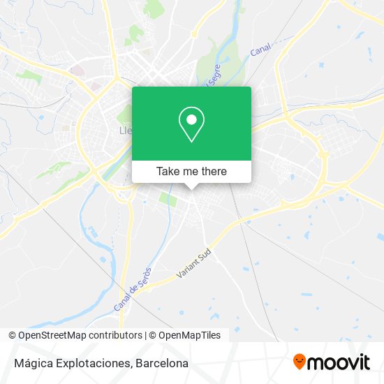 Mágica Explotaciones map