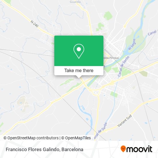 Francisco Flores Galindo map