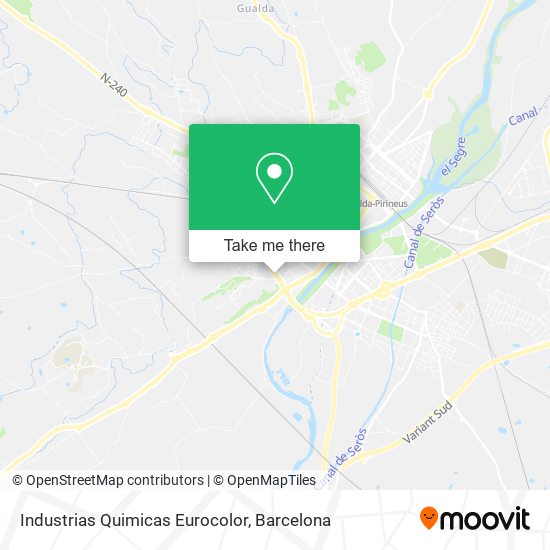 Industrias Quimicas Eurocolor map
