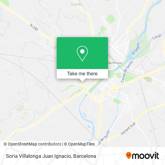 Soria Villalonga Juan Ignacio map