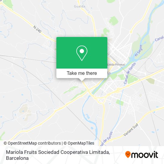 Mariola Fruits Sociedad Cooperativa Limitada map