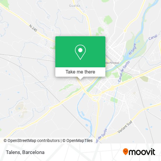 Talens map