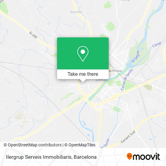 Ilergrup Serveis Immobiliaris map