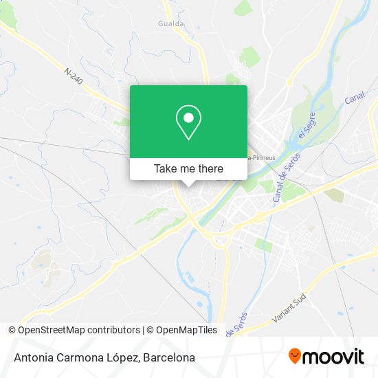Antonia Carmona López map