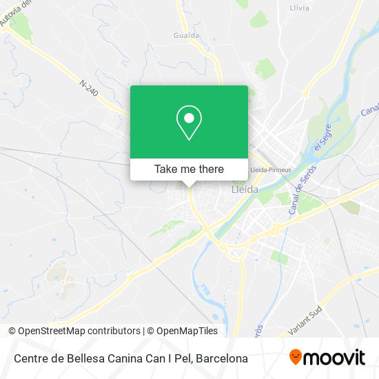 Centre de Bellesa Canina Can I Pel map