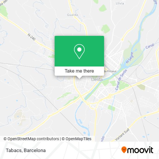 Tabacs map