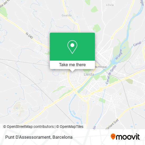 Punt D'Assessorament map