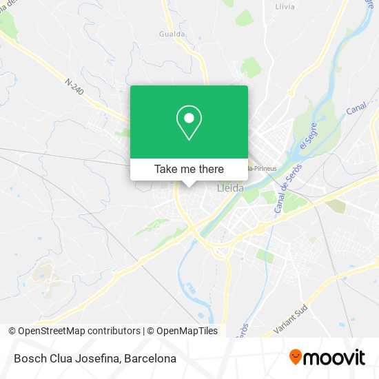 Bosch Clua Josefina map