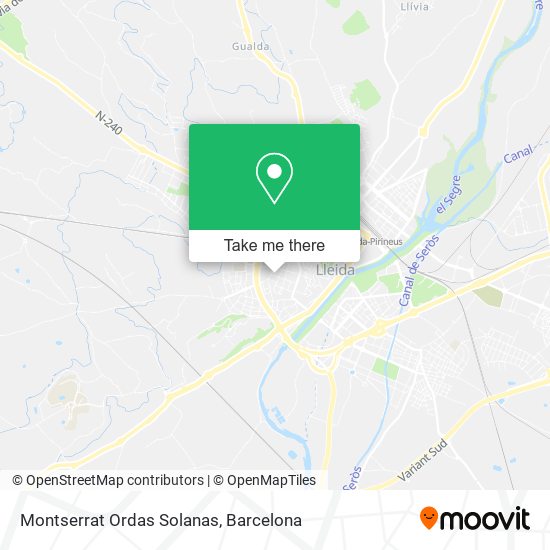 Montserrat Ordas Solanas map