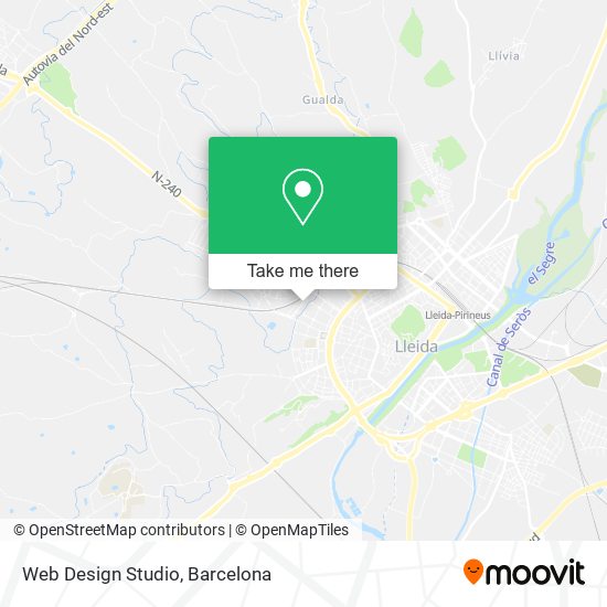 Web Design Studio map