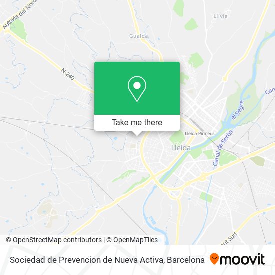 Sociedad de Prevencion de Nueva Activa map