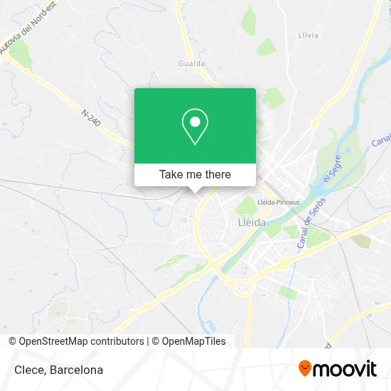 Clece map