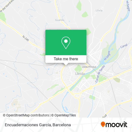 Encuadernaciones García map