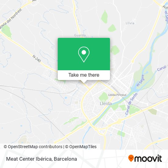 Meat Center Ibérica map