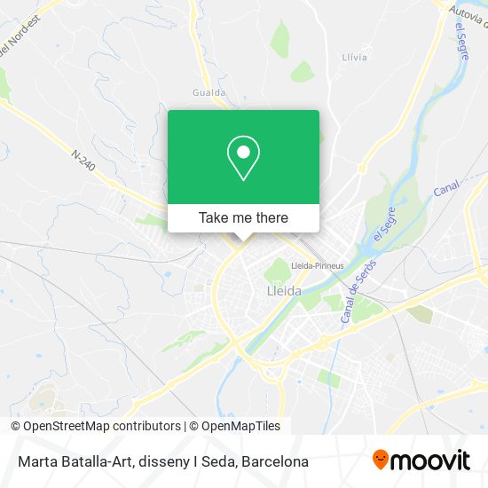 Marta Batalla-Art, disseny I Seda map