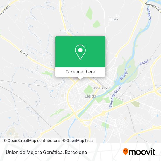 Union de Mejora Genética map