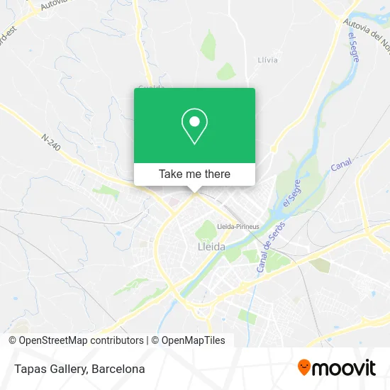 Tapas Gallery map