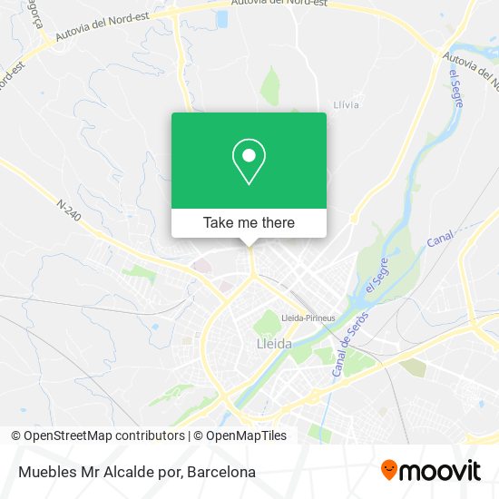 Muebles Mr Alcalde por map