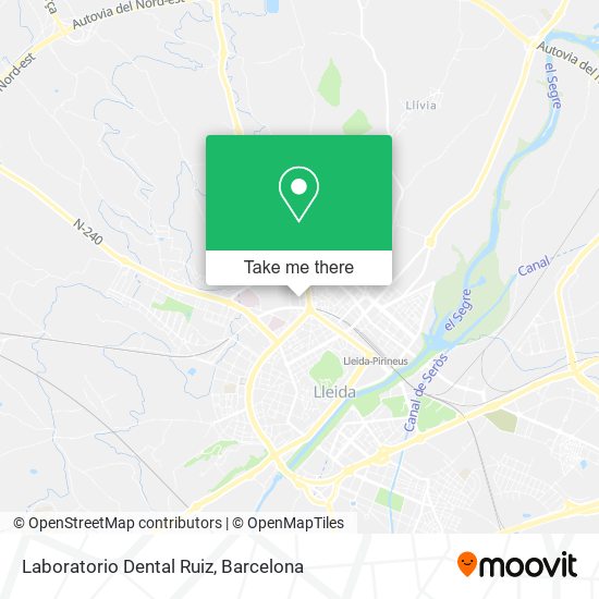 Laboratorio Dental Ruiz map