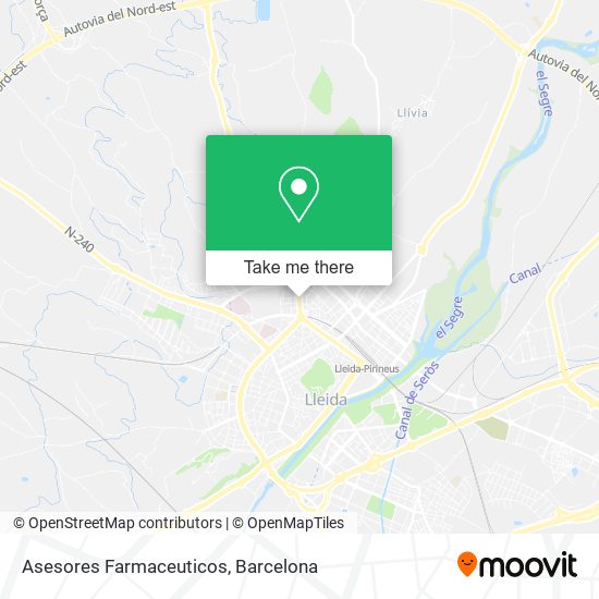 Asesores Farmaceuticos map