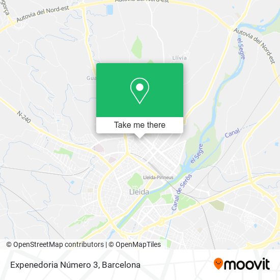 Expenedoria Número 3 map