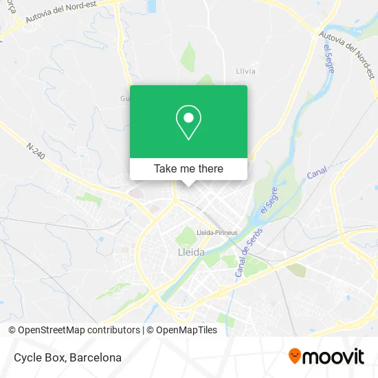 Cycle Box map