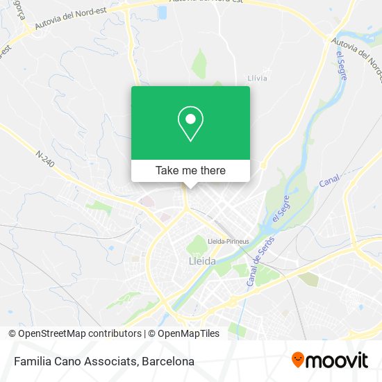 Familia Cano Associats map