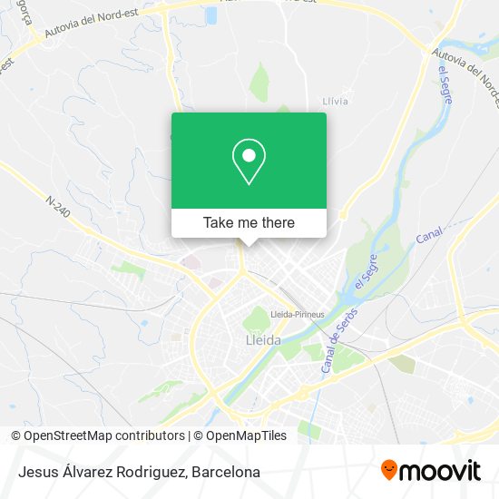 Jesus Álvarez Rodriguez map