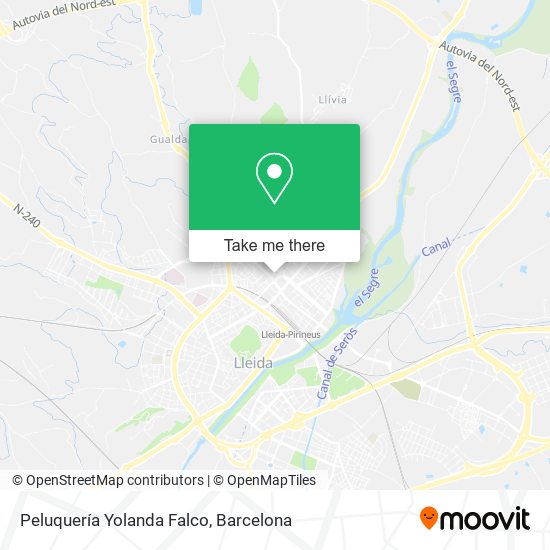 Peluquería Yolanda Falco map