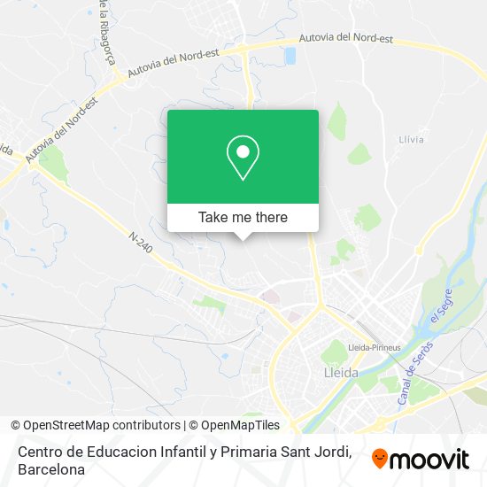 Centro de Educacion Infantil y Primaria Sant Jordi map