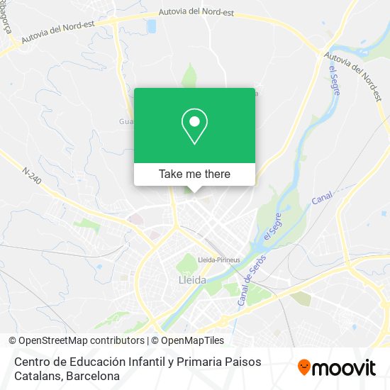 Centro de Educación Infantil y Primaria Paisos Catalans map