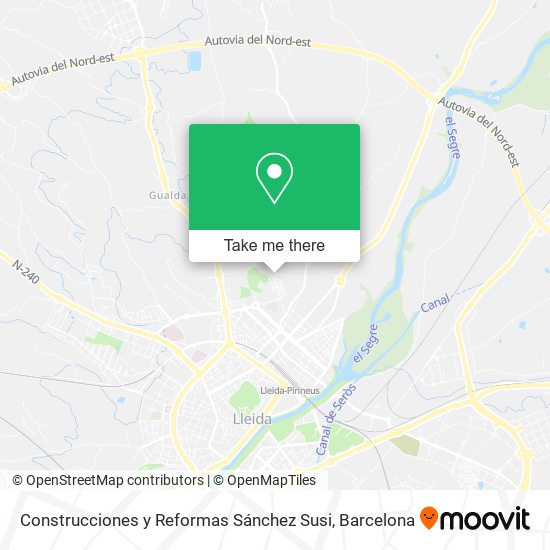 Construcciones y Reformas Sánchez Susi map