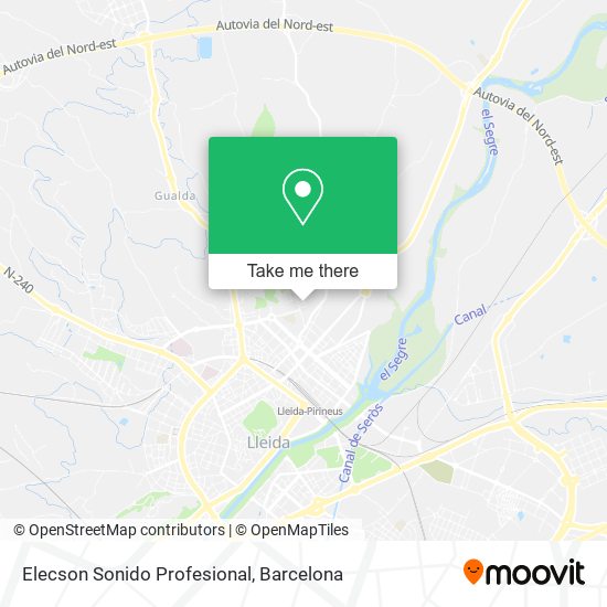 Elecson Sonido Profesional map