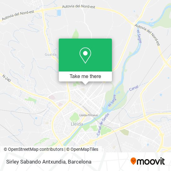 Sirley Sabando Antxundia map