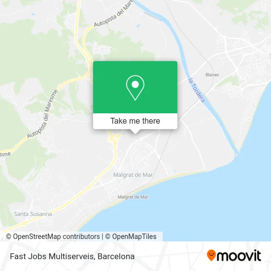 Fast Jobs Multiserveis map