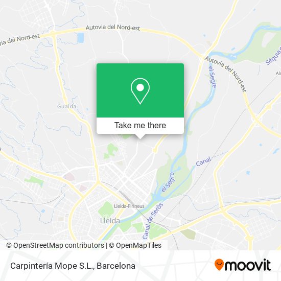 Carpintería Mope S.L. map