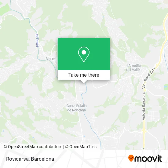 Rovicarsa map